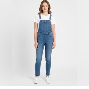 Women's Blue Denim Overalls - Universal Thread